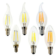 Vintage Retro Dimmable LED Filament Light Bulbs E14 SES 2W 4W 6W 220V Lamps RE