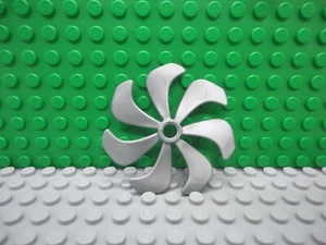 Lego 1 flach silber 7 Blatt Propeller Rotor Flugzeug NEU - Bild 1 von 1