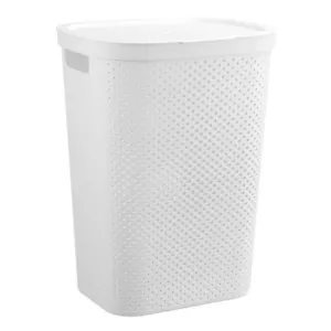 Boxsweden Hudson 60L Laundry Clothes Hamper Storage w/ Lid Assorted - Picture 1 of 5