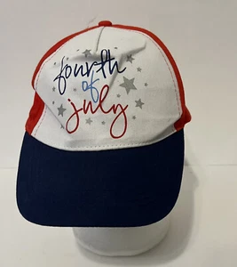 4th Of July Mütze Erwachsene Einheitsgröße rot weiß blau Unisex - Bild 1 von 6