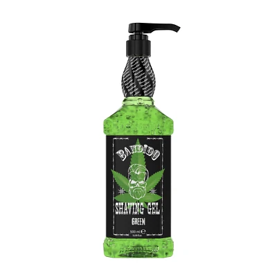 Bandido Shaving Gel Green Hemp 500ml Daily Post Barber Shaving Gel Men's Shaving - image 1 of 4