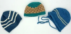 Estupendo Bebé Dawanda Handmade de Punto Gorros Talla 62 - Imagen 1 de 2