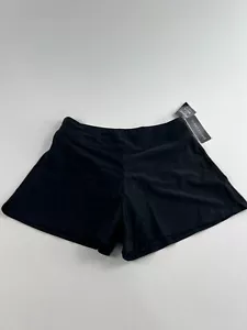 Island Escape Swim Short Bottom Black Size 14 NWT - Picture 1 of 10