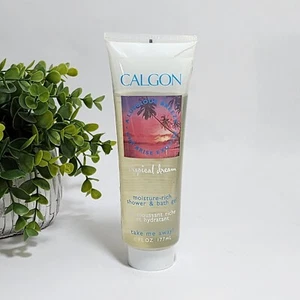 Calgon Tropical Dream Shower Bath Gel Take Me Away! A Luscious Breeze ~ 6 fl oz - Picture 1 of 9