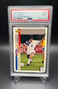 Copa Mundial Upper Deck 1994 inglés/español - #268 Mia Hamm (RC) - PSA 9 - Imagen 1 de 2