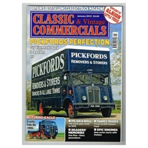 Classic & Vintage Commercials Magazine January 2013 mbox717 Pickfords Perfection - Picture 1 of 1
