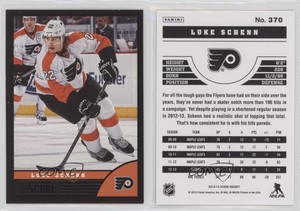 2013-14 Score Black Luke Schenn #370