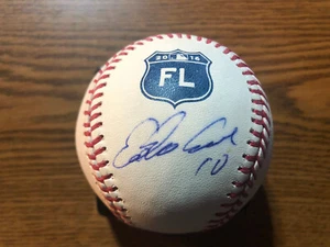 Edwin Encarnacion Blue Jays signed 2016 Spring Training GAME USED baseball - Picture 1 of 2