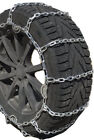 Snow Chains 235/80R-17, 235/80-17 5.5mm Square Tire Chains, One Pair.