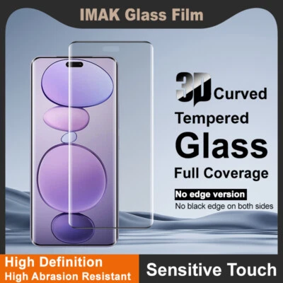 imak For Xiaomi Civi 5 Pro 5G, 3D Curved Film Tempered Glass Screen Protector - Image 1 of 4