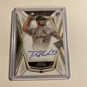 2019 TOPPS FIVE STAR DAKOTA HUDSON RC ON CARD AUTO #FSA-DH ST. LOUIS CARDINALS - Picture 1 of 2