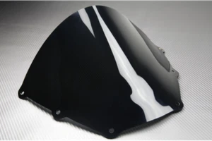 Cúpula Parabrisas Burbuja Negra PVC APRILIA Tuono 1000 RP 2002-2005 - Picture 1 of 3