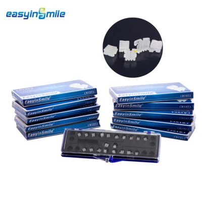 10 paquetes de soportes de cerámica dental EASYINSMILE soporte transparente Roth 022 3 4 5 W/gancho     - Imagen 1 de 4