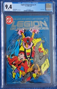Legion of Super-Heroes #1 CGC 9.4 White Pages - Giffen & Levitz! - Bild 1 von 3