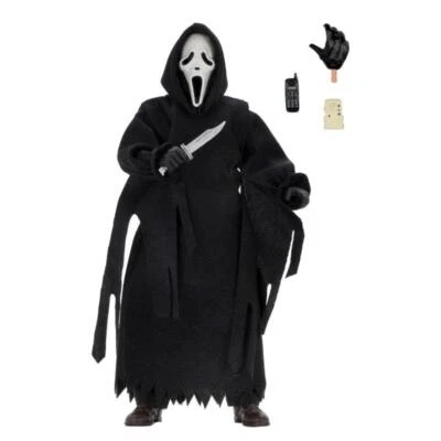 SCREAM: Action Figure 8" Clothed Ghostface (Updated) 20 cm NECA - Immagine 1 di 4