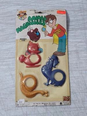 Lupas de animales vintage juguete para niños coleccionable Hong Kong Jak Pak nuevas Foto 1 de 4