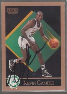 Skybox Kevin Gamble autografiado 90/91 - Celtics - Imagen 1 de 1