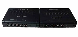 Qty 2 Sabrent PC to TV VGA-YPbPr Tested Ships FREE - Picture 1 of 4