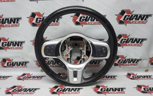 09 10 11 12 13 14 15 MITSUBISHI LANCER EVOLUTION X BLACK LEATHER STEERING WHEEL - Foto 1 di 17
