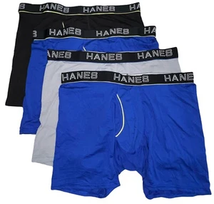 Men’s Hanes Ultra Lightweight Mesh Boxer Briefs 2XL 4 PACK NEW NWOB - Picture 1 of 3