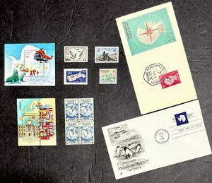StampTLC France Antarctic North South Pole Penguin MNH Over $40 Cat LOTS EXTRAS - Picture 1 of 7
