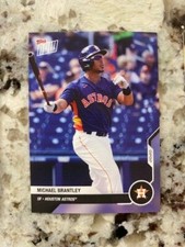 2020 TOPPS NOW ROAD TO OPENING DAY RTOD CARD HOUSTON ASTROS MICHAEL BRANTLEY