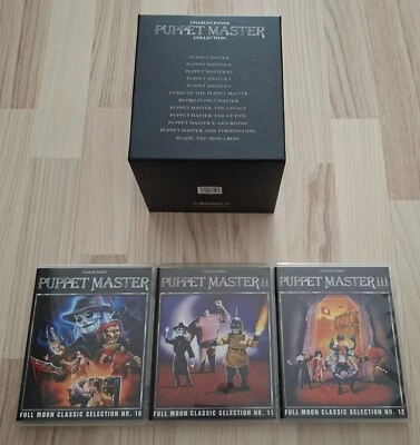 Puppet Master I,II,III (1,2,3) Schuber / Hellraiser Judgment 4K / Blu - Ray - Bild 1 von 4
