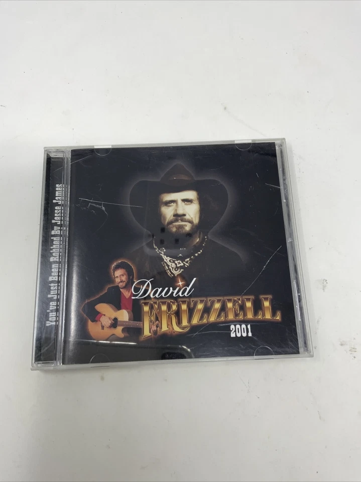 DAVID FRIZZELL - 2001 (CD, Nashville America) David Frizzell Autograph Auto Foto 1 de 4