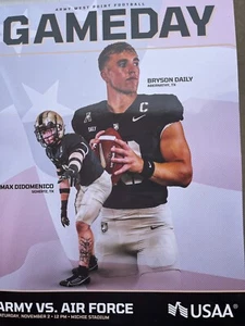 2024 OFFICIAL ARMY VS. AIR FORCE FOOTBALL GAMEDAY NCAA PROGRAM - Picture 1 of 1