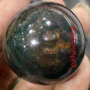 1pc Natural Ocean jasper Ball Quartz Crystal Sphere Reiki Healing 30mm+ - Imagen 1 de 12