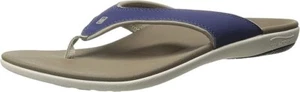 Spenco Yumi Men's Orthotic Flip Flops Medieval Blue - 11 Medium - Picture 1 of 7