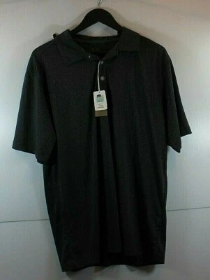 Polo clásico de lujo TRI-MOUNTAIN GOLD para hombre talla grande gris jaspeado nuevo con etiquetas Foto 1 de 4