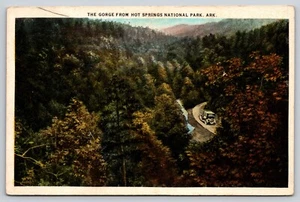Postcard Gorge from Hot Springs National Park Arkansas - Picture 1 of 2