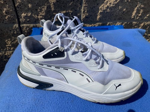 PUMA SUPERTEC SIGNATURE bianco cava nero 383845 01 taglia 11