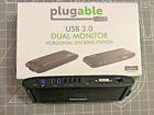 Dual Monitor Docking Station Plugable Ud-3900H Win/Mac/Chromebook