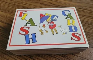Vintage 2002 Cavallini & Co Italy 1930 Alphabet Flash Cards Reproduced 1930s - Picture 1 of 12