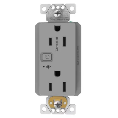 X Series 15 Amp 125-Volt Tamper Resistant Indoor Matter Smart Wi-Fi Energy Monit - Image 1 of 4