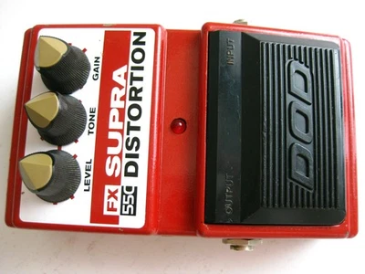 Pedal efecto distorsión para guitarra DOD FX55C Supra vintage años 90 Foto 1 de 4