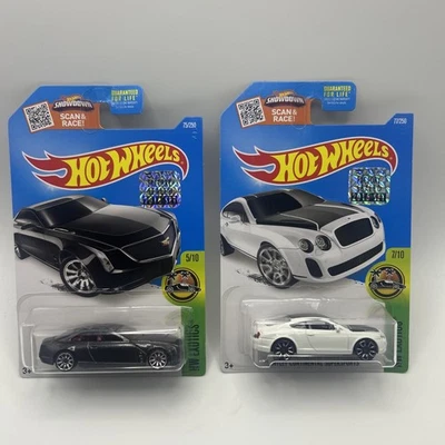 Hot Wheels 2016 lacrado de fábrica Bentley Continental e Cadillac Elmiraj  - Imagem 1 de 4