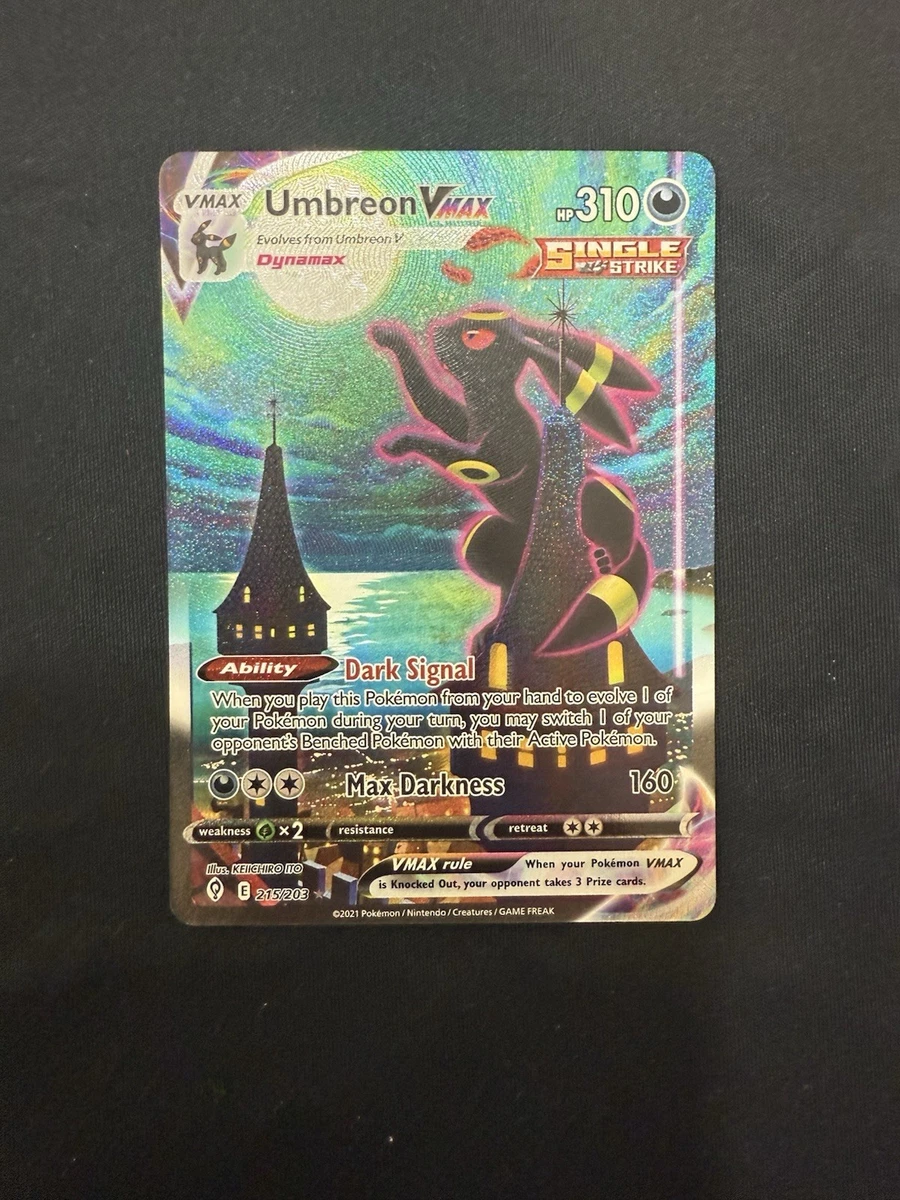 Umbreon VMAX Pokémon TCG Cards for sale | eBay