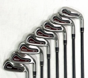 Nickent Genex Titanium ARC Irons 3-PW RH Steel Stiff 75g UST CP2 Pro Jumbo Grips - Picture 1 of 19