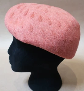 VINTAGE 1950s LADIES WOOL FELT HAT MADE IN ITALY - Picture 1 of 6