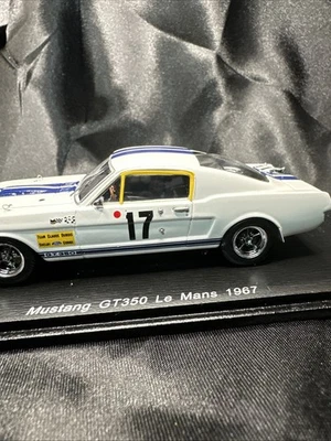 SPARK S2635 FORD Mustang GT 350 n°17 Le Mans 1967 Dubois-Tuerlinx 1.43 Boxed USA - Image 1 of 4
