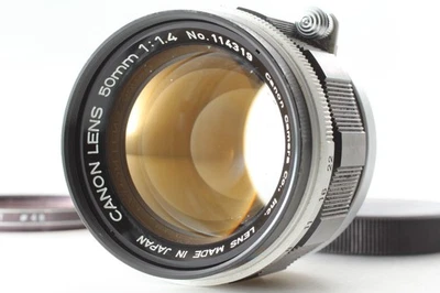 【N COMO NUEVO】 Lente Canon 50 mm f/1,4 LTM L39 Leica Montaje con tornillo de JAPÓN #25098 - Imagen 1 de 4