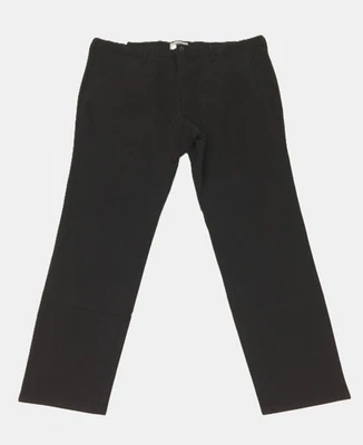 M&S Men's Trousers Dark Chocolate Smart Chino Stretch Slash Pockets Zip New F1 - Image 1 of 4