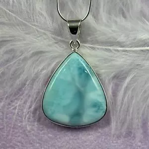 Colgante de plata 925 cristal Larimar 7,0 g SN56086 - Imagen 1 de 4