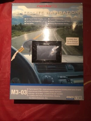 Nextar M3-03 gps Navigation System  In Box - Image 1 of 4
