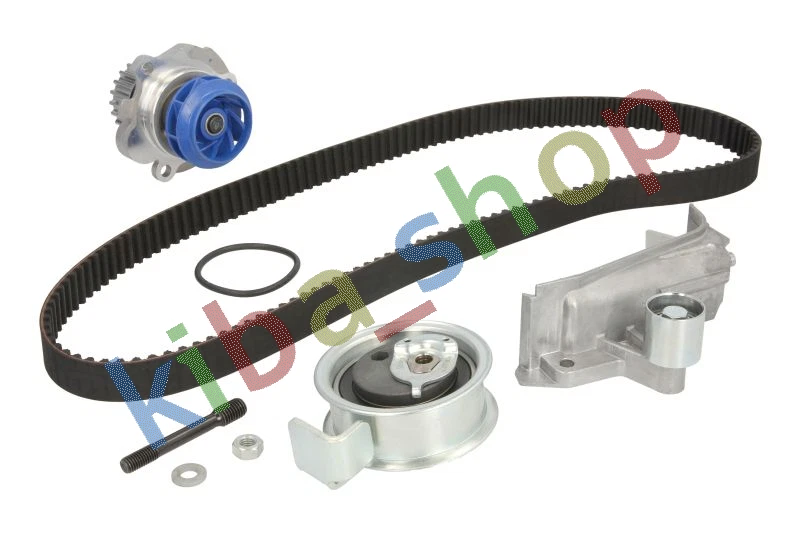 TIMING SET BELT + PULLEY + WATER PUMP FITS FOR AUDI A3 A4 B5 A4 B6 A4 B7 A6 C5 - Photo 1/4