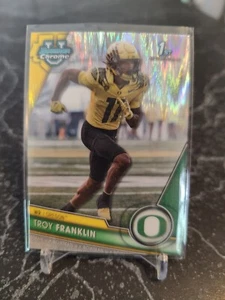 Troy Franklin Surge 2023 Bowman Chrome U University - Imagen 1 de 2