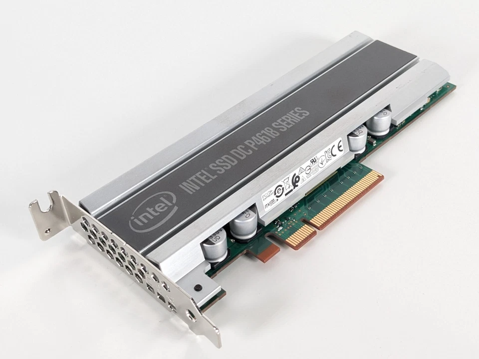 New SSDPECKE064T8S Intel DC P4618 6.4TB HHHL PCIe NVMe TLC SSD Oracle 7361454 - Image 1 of 4